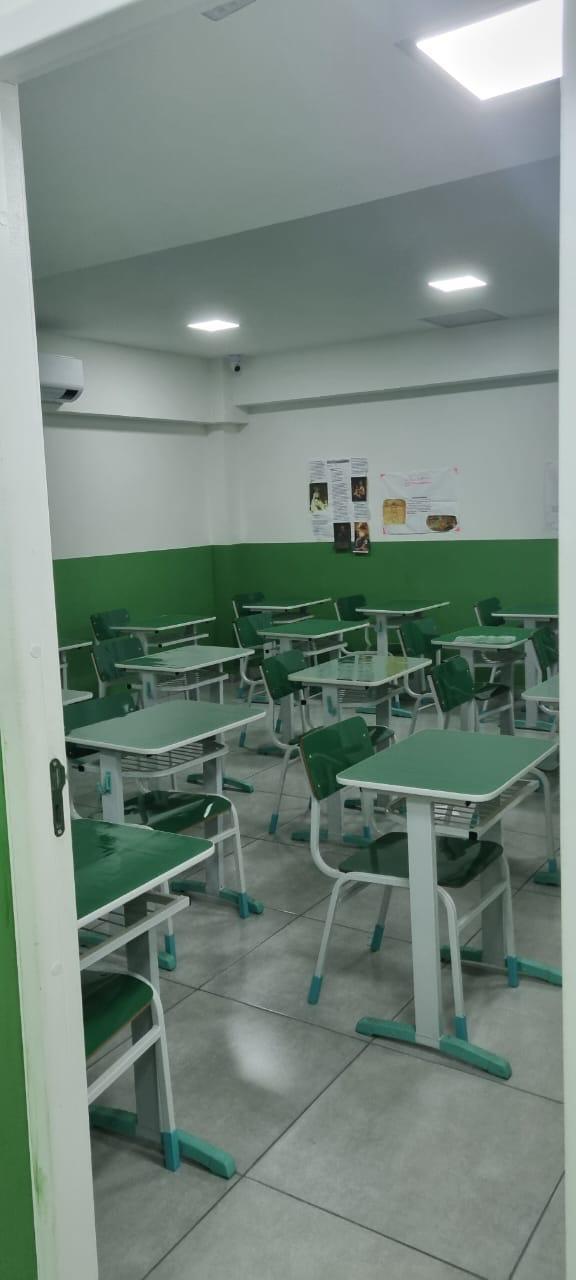 Espaços de aula